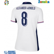 Engleska Alexander-Arnold #8 Domaci Dres za Ženska EP 2024 Kratak Rukav